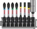 Bosch Professional Zubehör Schrauberbit Impact Control Power Bit Pack, 8-tlg. T20, T25, T30, 2x PH2, 2x PZ2