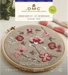 DMC Cable Stickset Indiennes flowers, Detailfarbe: Rot, Braun