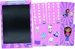 Lexibook Maltafel mit Schablonen Gabby 28 cm