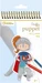Avenue Mandarine Malblock Graffy Puppet 24 Blatt, Ritter und Drachen