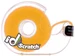 PatchSee Klettband-Box ID-SCRATCH Dispender Box Gelb