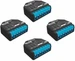 Shelly WLAN-Schaltaktor Plus 2PM WiFi-Switch, 4 Stück