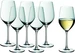 WMF Weingläser Weisswein Set 6tlg Weinglas 390 ml Kristallglas Easy Plus transparent
