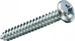 FTM Blechschrauben Linsenkopf 5.5 x 25 mm Stahl, 6 Stück