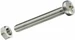 FTM Metrische Schrauben M 5 x 25 mm mit Muttern Edelstahl, 4 Stk