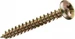 FTM Spanplattenschrauben Pan Head 3 x 12 mm Stahl, 30 Stück