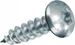 FTM Spanplattenschrauben Pan Head 3.5 x 16 mm Stahl, 20 Stück
