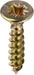 FTM Spanplattenschrauben Senkkopf 5 x 20 mm Stahl, 18 Stück