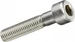 FTM Metrische Schrauben Zylinderkopf 8 x 20 mm Edelstahl, 2 Stk