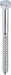 FTM Schlüsselschrauben Sechskantkopf 10 x 60 mm Stahl, 2 Stück
