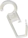 Gardinia Faltenlegehaken fr Bifo, Country, Lugano transparent 10 Stk.