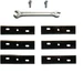AL-KO Ersatzmesser Für Robolinho® 300 E, 500 E,I,W, 1150W (Bestehend Aus 3 Messersätzen (=6 Schnei...