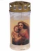 Herzog Kerzen Grabkerze Memoriam Ø 7 cm Madonna