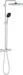 Grohe Vitalio Comfort 250 Duschsystem mit Thermostatbatterie und Vitalio Comfort 110 Handbrause, inkl. Mon