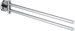 Grohe Start QuickFix Handtuchhalter, 2-armig, klebbar, chrom