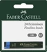Faber-Castell Schreibmine Feinmine Super Polymer 0.7 mm, HB, Schwarz