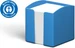 Durable Notizzettel-Dispenser ECO Blau