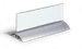 Durable Tischnamensschild, Acryl mit Aluminiumfuss