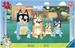 Ravensburger Kinderpuzzle - 12004109 Bluey - Rahmenpuzzle für Kinder ab 3 Jahren, mit 15 Teil