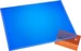 Läufer Durella 40x53 blau/trann