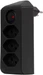 Brennenstuhl cleverLINE Abzweigstecker 3-fach schwarz mit Schalter, drehbar bis 300° (ohne Aufhänger) *CH*