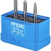 Pferd Hartmetallfrässtift-Set 1306 Schaft ø 6 mm Zahnung MICRO für die Feinbearbeitung