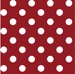 DC Table Tischdecke Manhattan Venita 130 cm x 1.6 m, Rot/Weiss