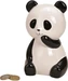 G. Wurm Sparkasse Panda 10x15x10cm 10023656 weiss, schwarz
