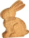 G. Wurm Hase 11 x 15 cm, Braun