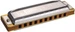 Hohner Mundharmonika Blues Harp – G-Dur, Kanzellenkörper: Holz