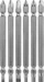 kwb Doppelbit-Set PH/PZ/Schlitz 100mm