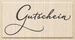 Heyda Stempel Gutschein 7.5x3.5cm 211800360 Holz matt