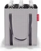 reisenthel bottlebag herringbone grey