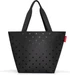 reisenthel shopper M glossy dots black