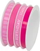 Braun + Company Geschenkband Mix 10 mm x 16 m, Pink