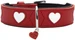 Hunter Halsband Love XL (80), Rot/Schwarz, Halsumfang: 62