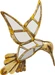 Kare Design Wandschmuck Hummingbird Mirror 32cm