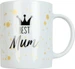 Könitz Kaffeetasse Best Mum 300 ml, 1 Stück, Weiss