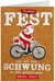 Sheepworld Weihnachtskarte Kork Fahrrad 11 x 16 cm
