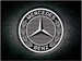 Nostalgic-Art Merchandising Haftmagnet Mercedes Benz Logo 1 Stück, Grau/Schwarz/Weiss