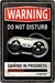 Nostalgic-Art Merchandising Schild Gaming in Progress 20 x 30 cm, Metall