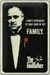 Nostalgic-Art Merchandising Schild The Godfather Family 20 cm x 30 cm, Metall