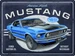 Nostalgic-Art Merchandising Schild Ford Mustang 40 cm x 30 cm, Metall