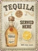 Nostalgic-Art Merchandising Schild Tequila Served Here 30 x 40 cm, Metall