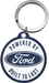 Nostalgic-Art Merchandising Nostalgic Art Schlüsselanhänger Ford Ø 4 cm, Blau/Weiss, Motiv: Logo