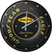 Nostalgic-Art Merchandising Wanduhr Good Year Ø 31 cm, Schwarz