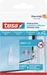 tesa Powerstrips für Glas, transparente Klebestreifen