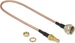 Delock Antennenadapter F - SMB Stecker-Buchse, zum Einbau, 25cm