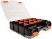Delock Sortimentskasten Orange / Schwarz 34 Fächer