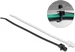 Delock Kabelbinder mit Lamellenfuss L 200 x B 4,8 mm 100 Stück